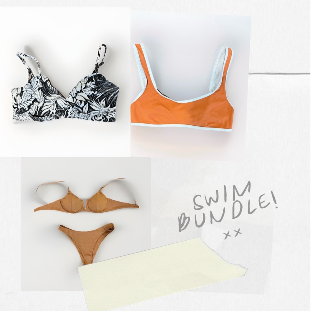 NEW Swimsuit Bikini BUNDLE | Anthropologie, Beach Riot, Nasty Gal - Medium
